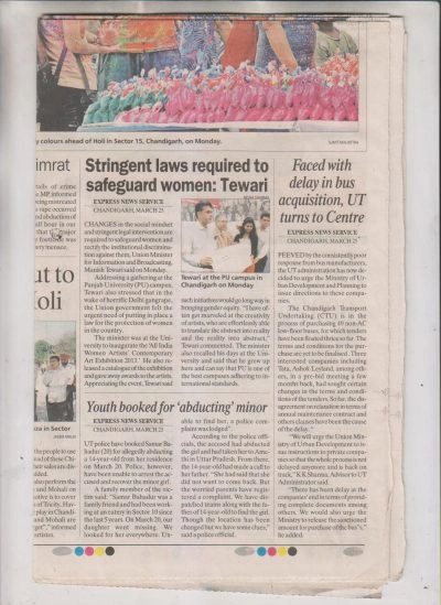 Media coverage 2013