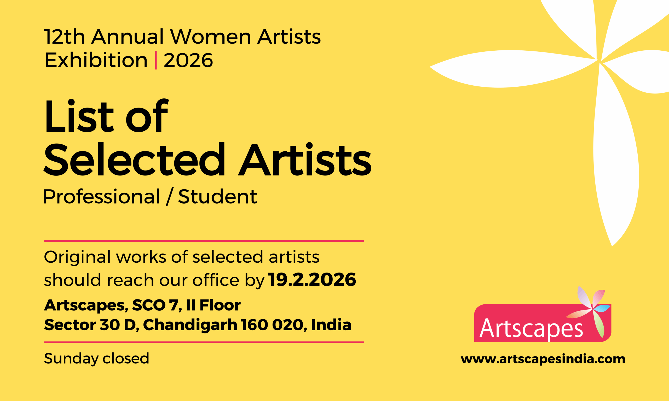 12th Annual Women Artists Exhibition | 2026